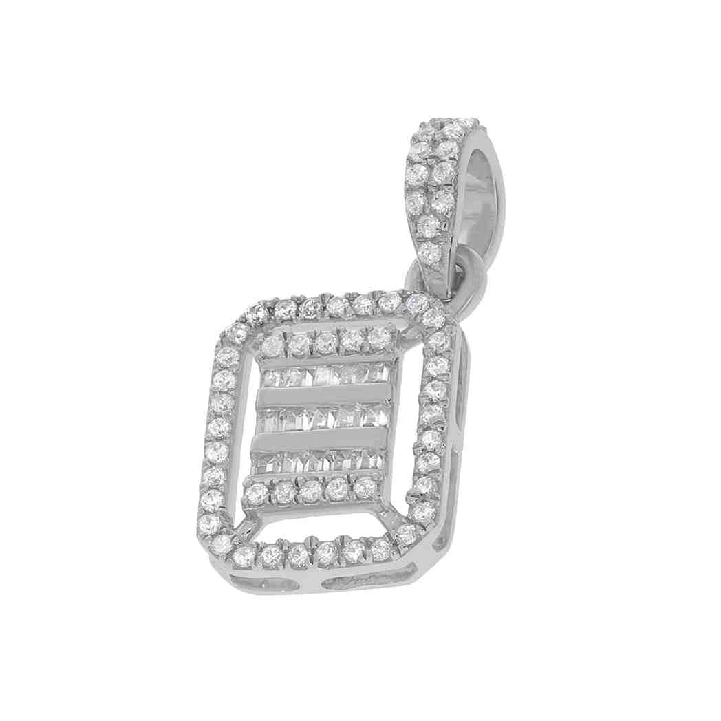  Diamond Baguette Pendant ER23092APD